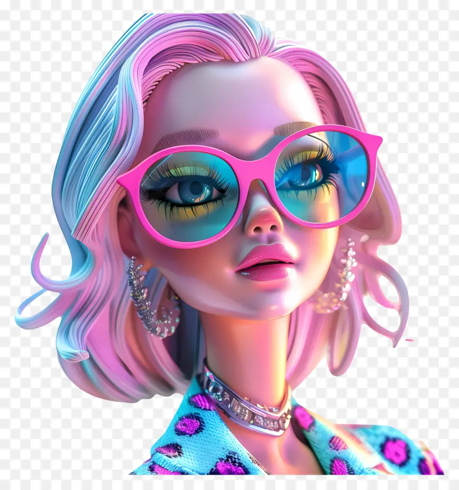 Fille De Barbie，La Mode PNG