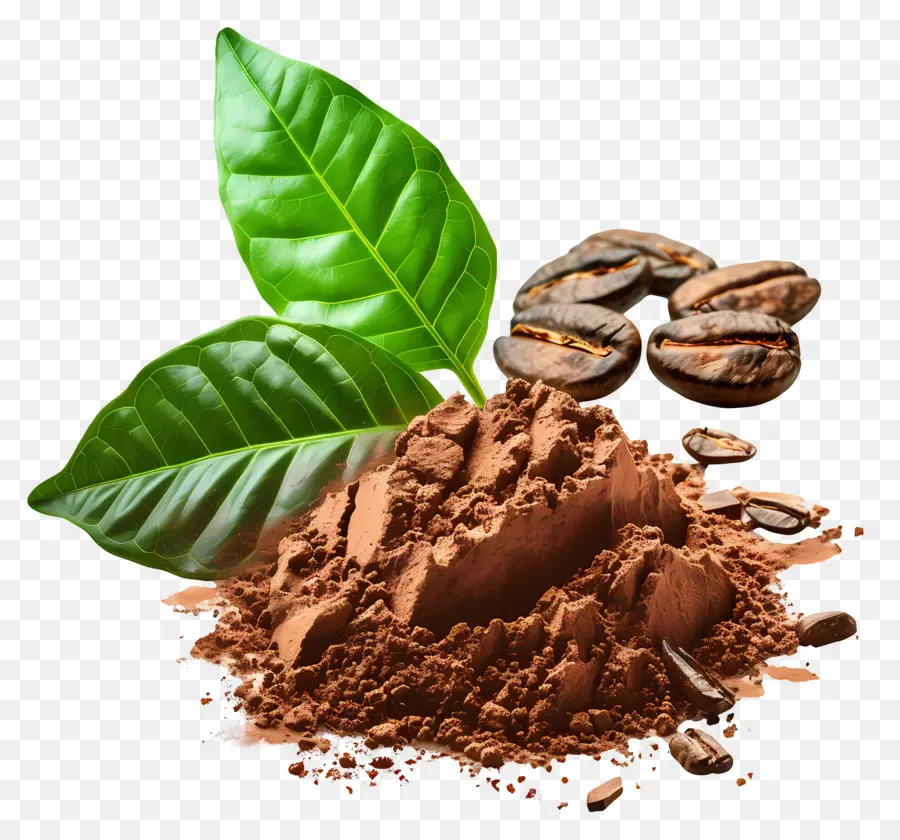 La Poudre De Cacao，Chocolat En Poudre PNG
