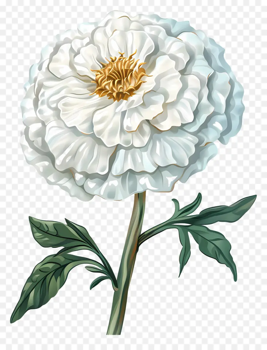 Blanc De Souci，Fleur Blanche PNG