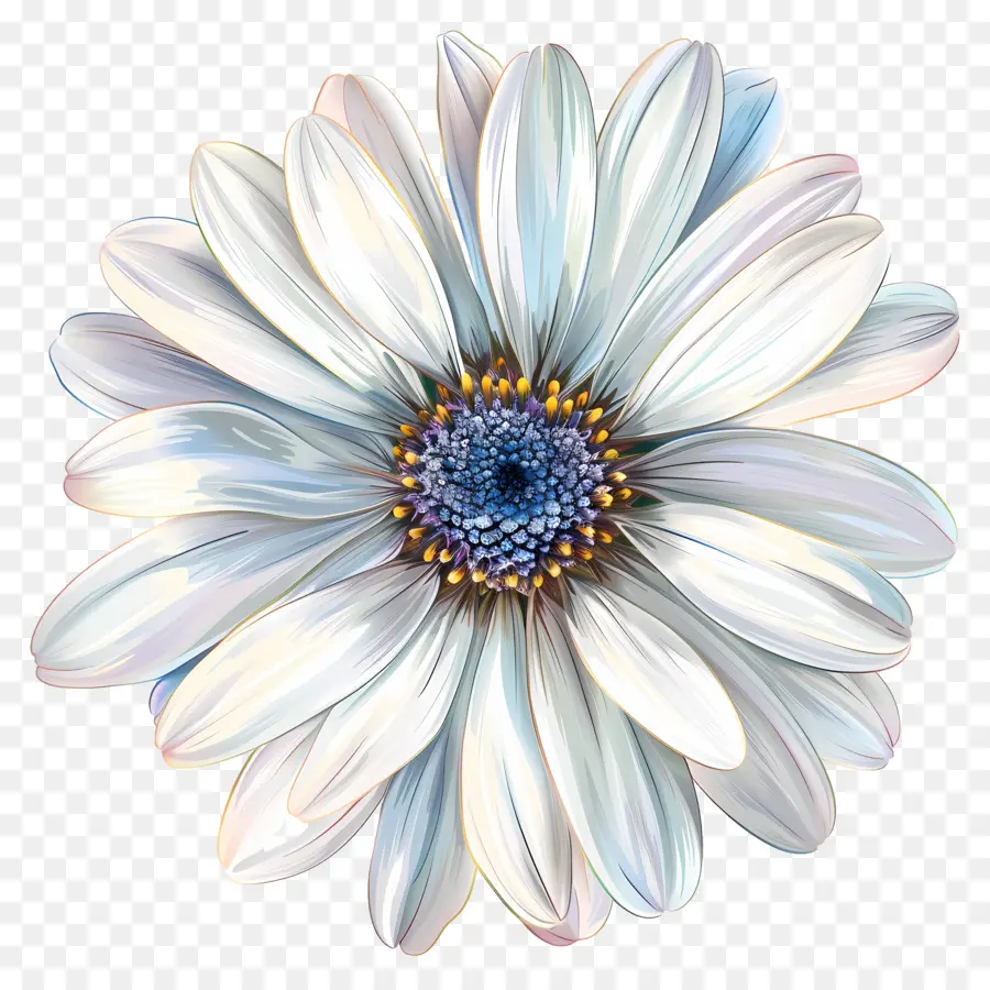 Marguerite Du Transvaal，Daisy Blanche PNG