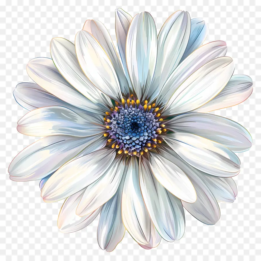 Marguerite Du Transvaal，Fleur Blanche PNG