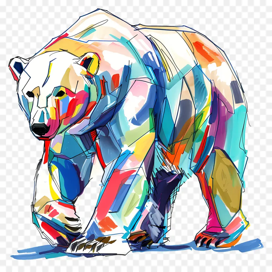 L'ours Polaire，Ours Blanc PNG