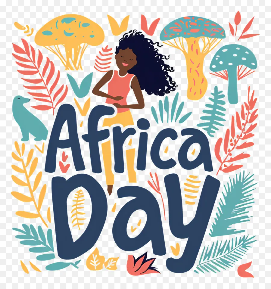 La Journée De L'afrique，Femme PNG