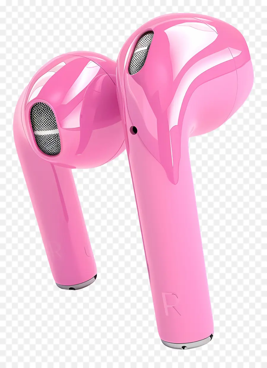 Airpods，écouteurs Roses PNG