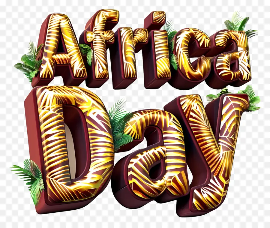 La Journée De L'afrique，Sculpture Zèbre PNG