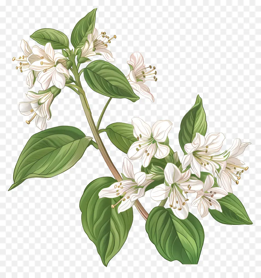 Deutzia Gracilis，Fleur Blanche PNG