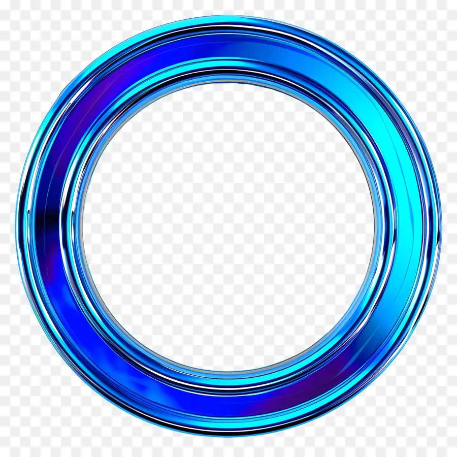 Cercle Bleu，Anneau Bleu PNG