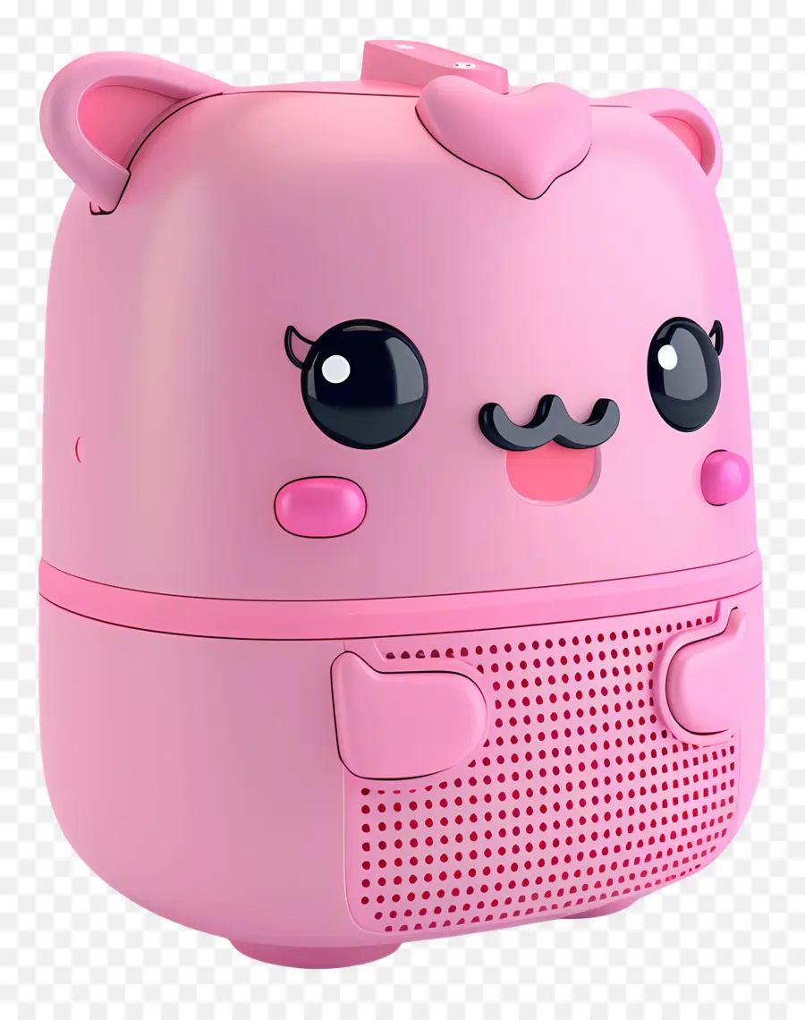 Haut Parleur Bluetooth，Haut Parleur Mignon Rose PNG