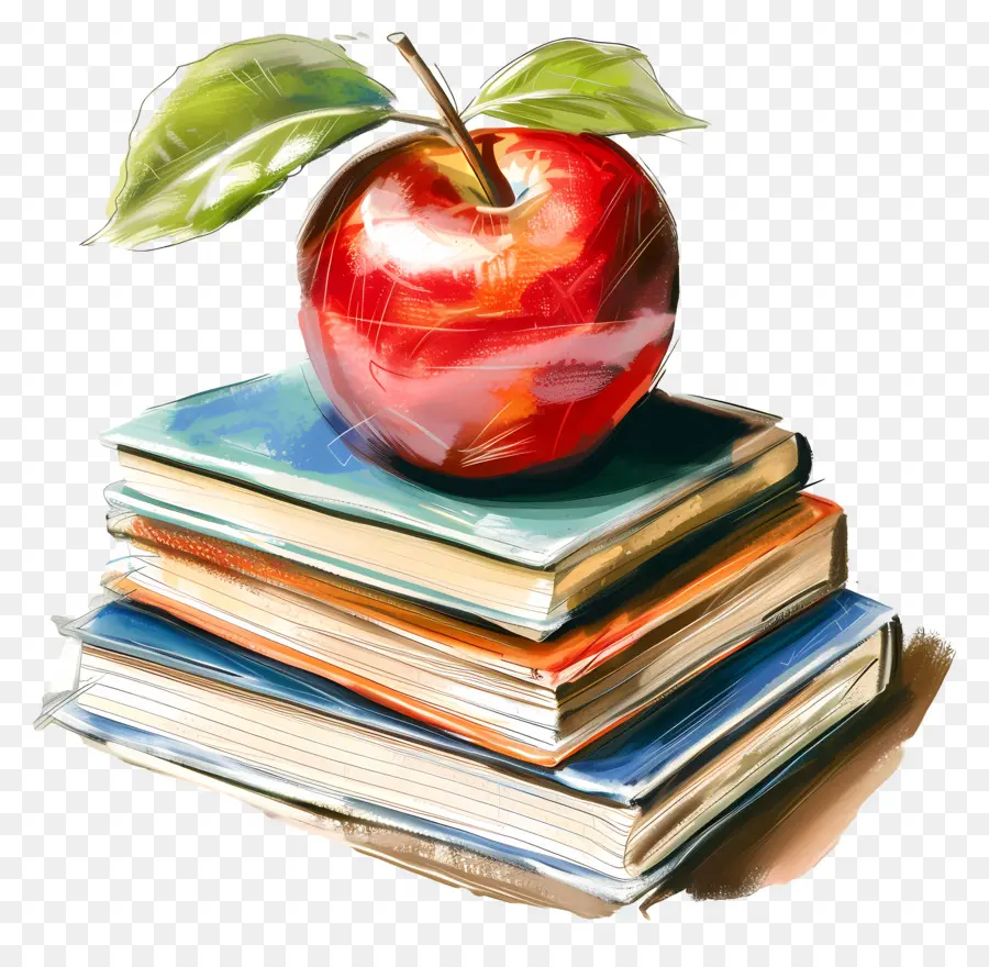 Journée D'appréciation Des Enseignants，Pomme PNG