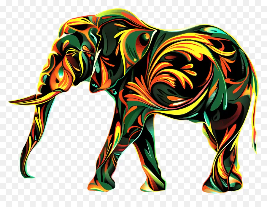 L'art En Ligne，L'éléphant PNG
