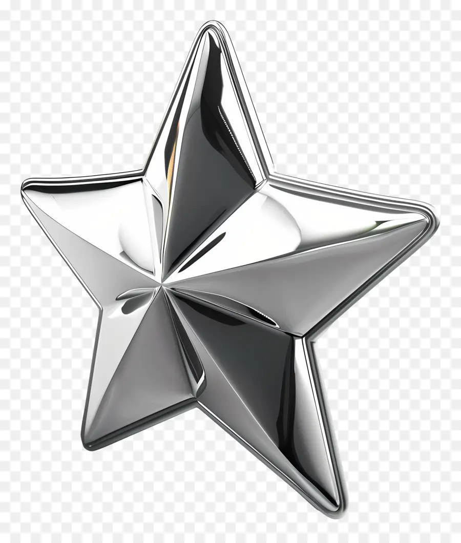 Silver Star，Métal PNG
