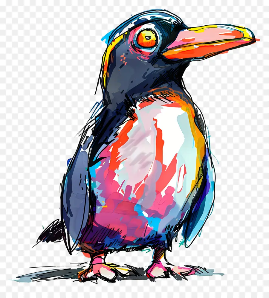 Cartoon Pingouin，Pingouin PNG