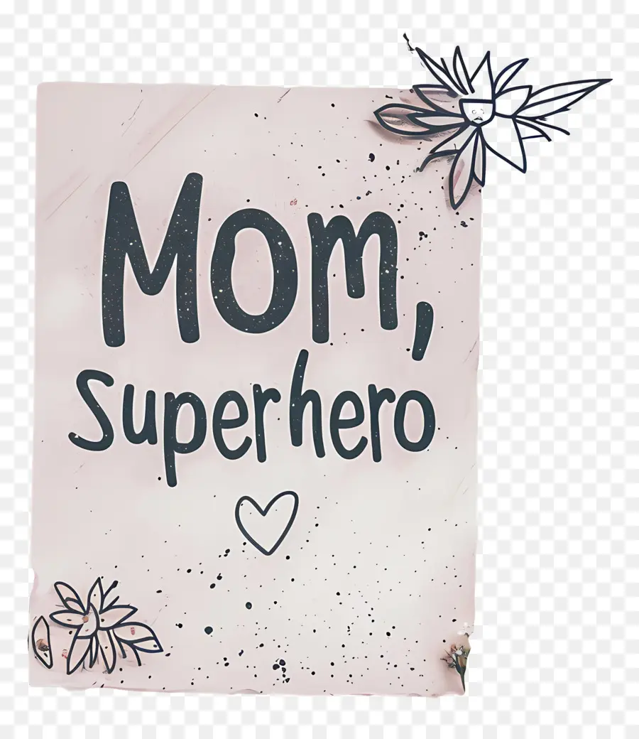 Super Héros Maman，La Fête Des Mères PNG