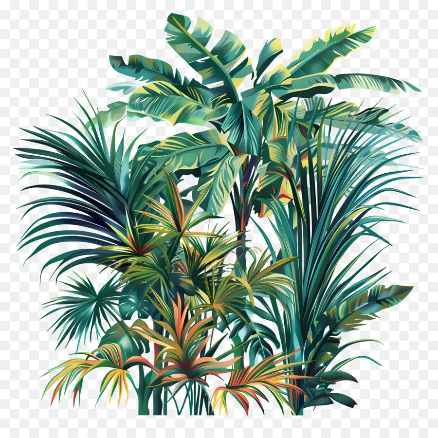 La Végétation Tropicale，La Jungle Tropicale PNG