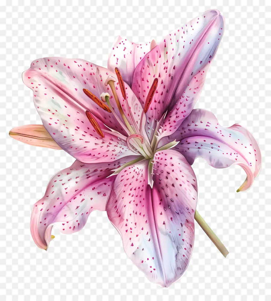 Fleur De Stargazer，Lily Rose PNG