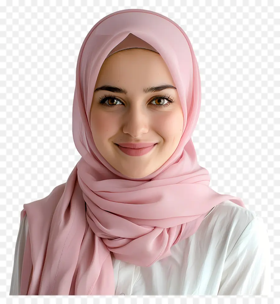 Hijab Fille，Hijab PNG