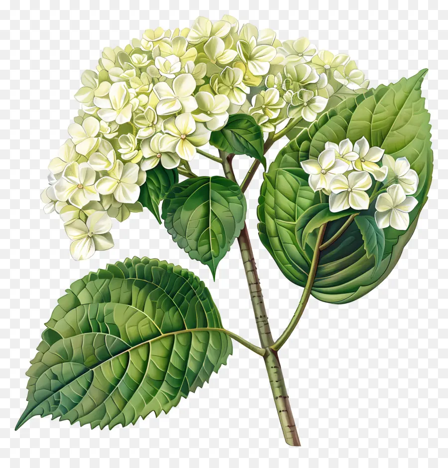 Hortensia Quercifolia Pipi Pipi，Hortensia PNG