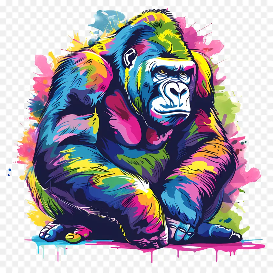 Dessin Animé Gorille，Gorille PNG