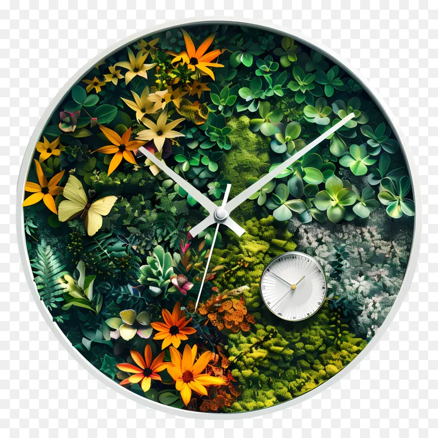 Horloge，La Nature PNG