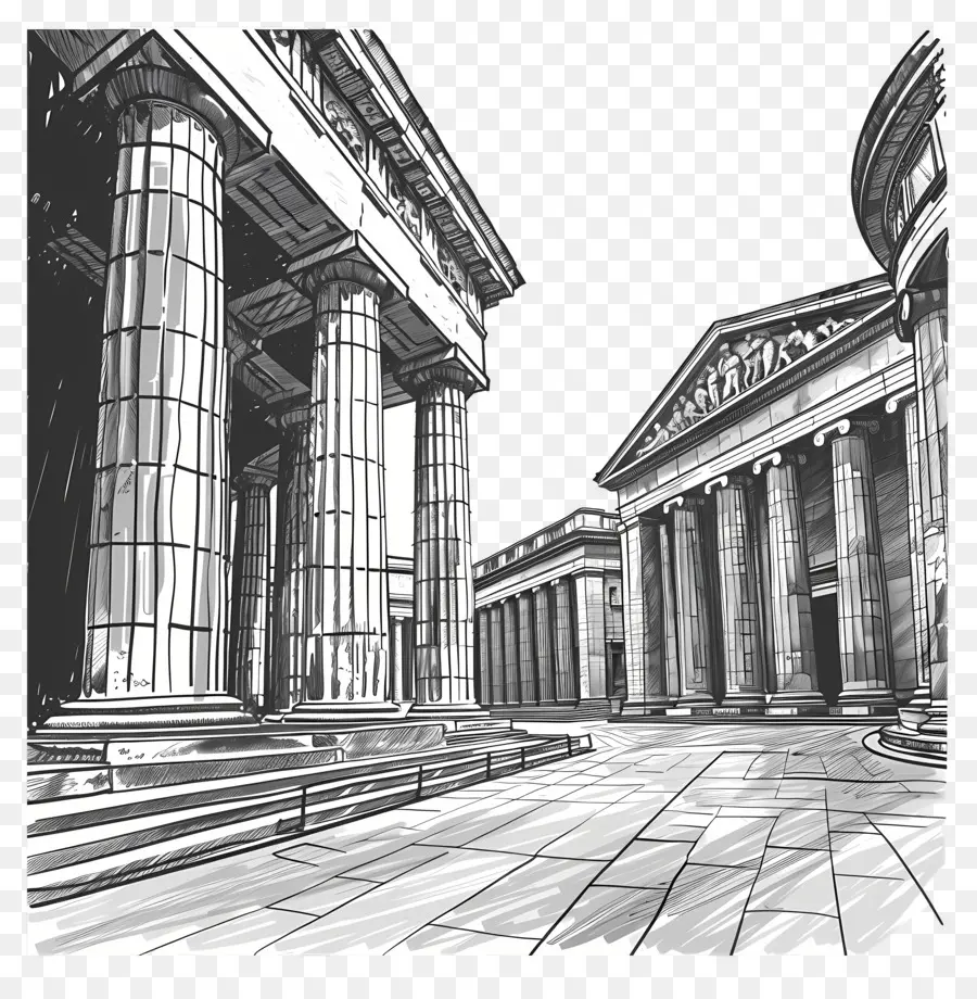 British Museum，L'architecture PNG