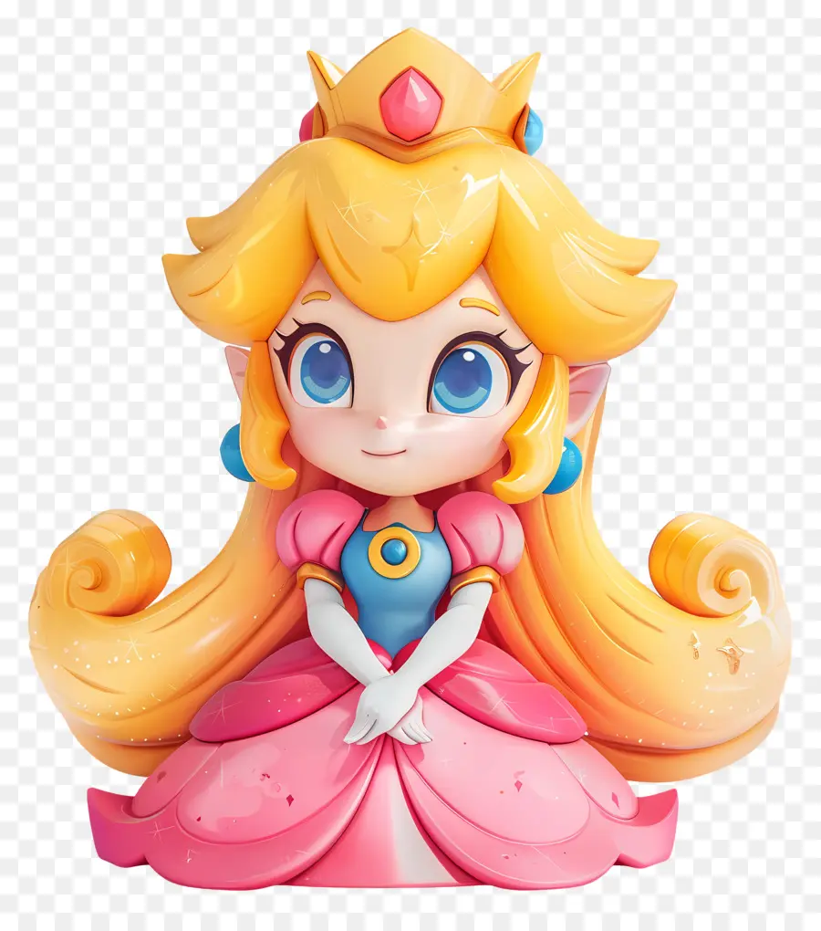 La Princesse Peach，Jeu Vidéo PNG