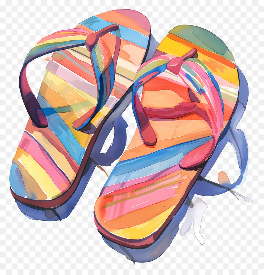 Flip Flop，Plage Pantoufles PNG