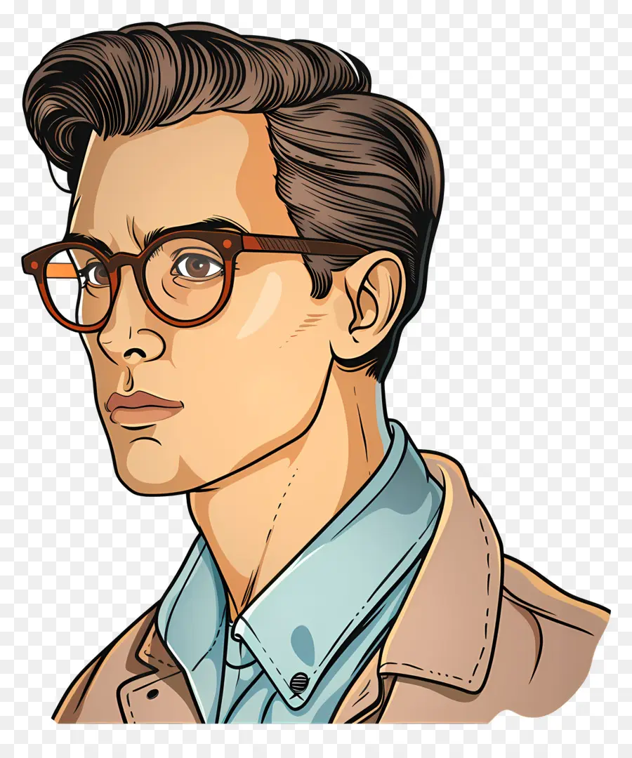 Homme，Lunettes PNG