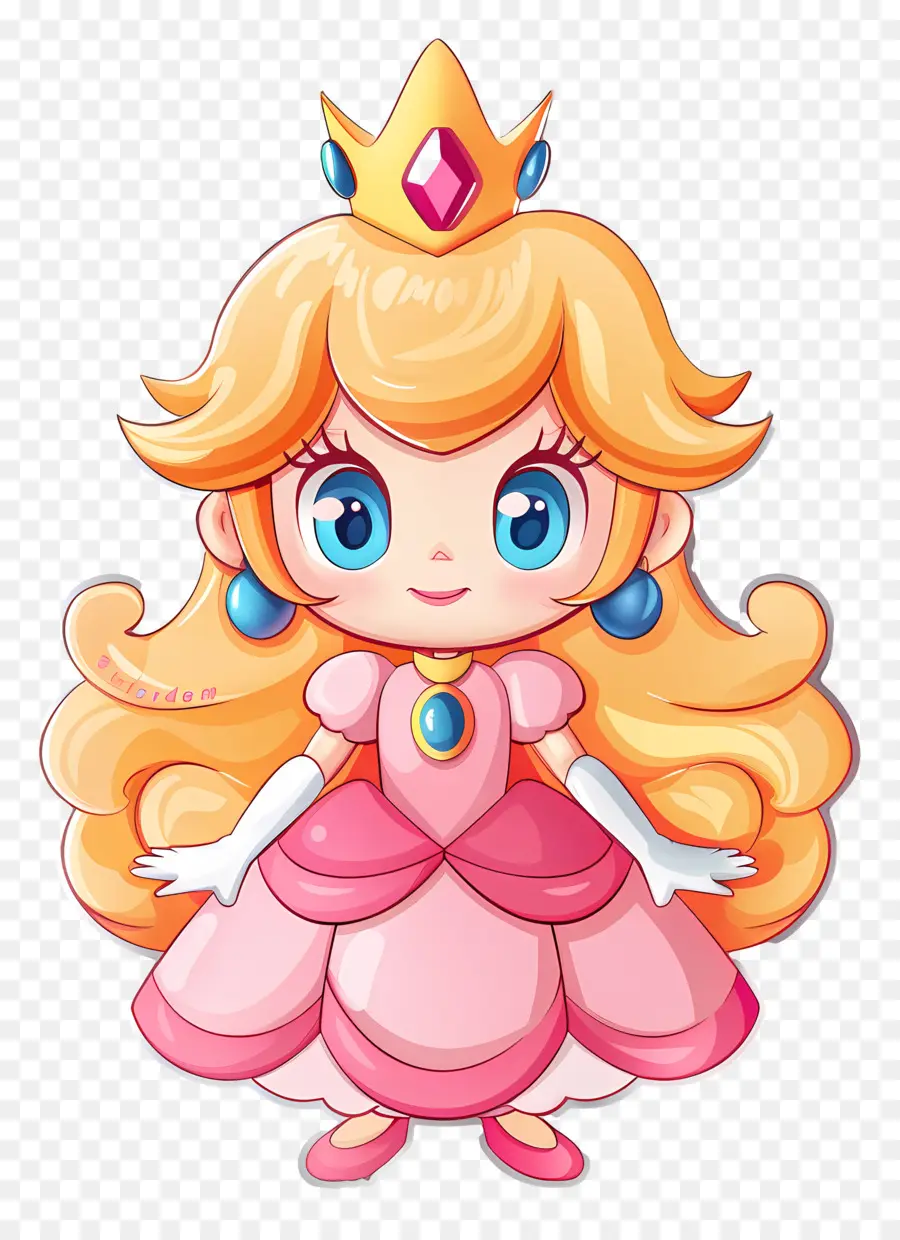 La Princesse Peach，La Princesse PNG