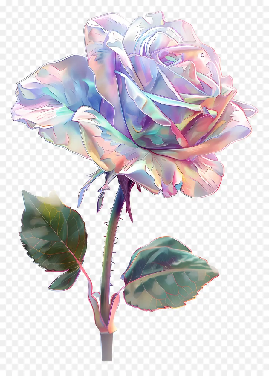 Juliette Rose，Rose Colorée PNG