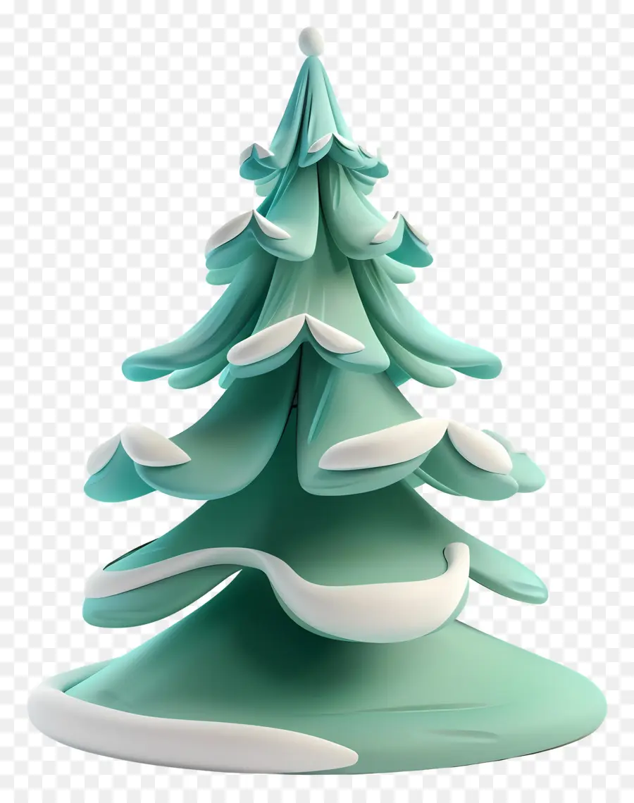 Arbre De Noël，Modèle 3d PNG