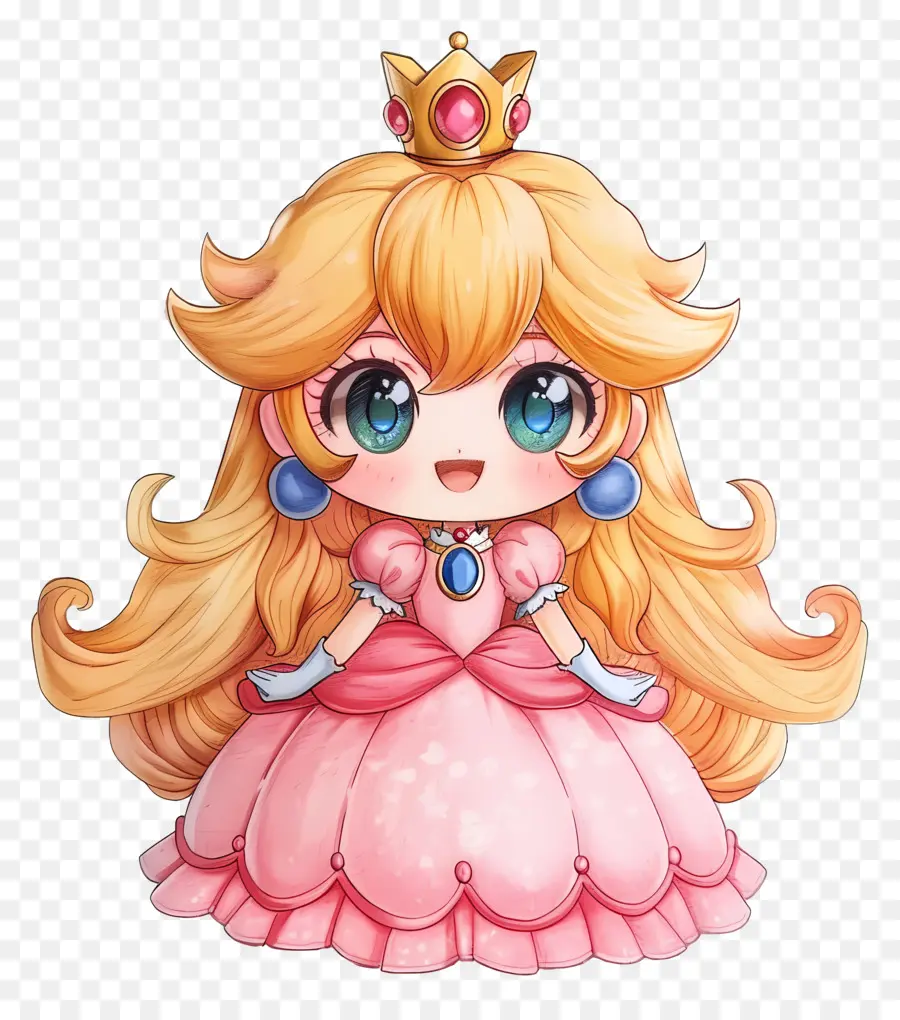 La Princesse Peach，Super Mario PNG