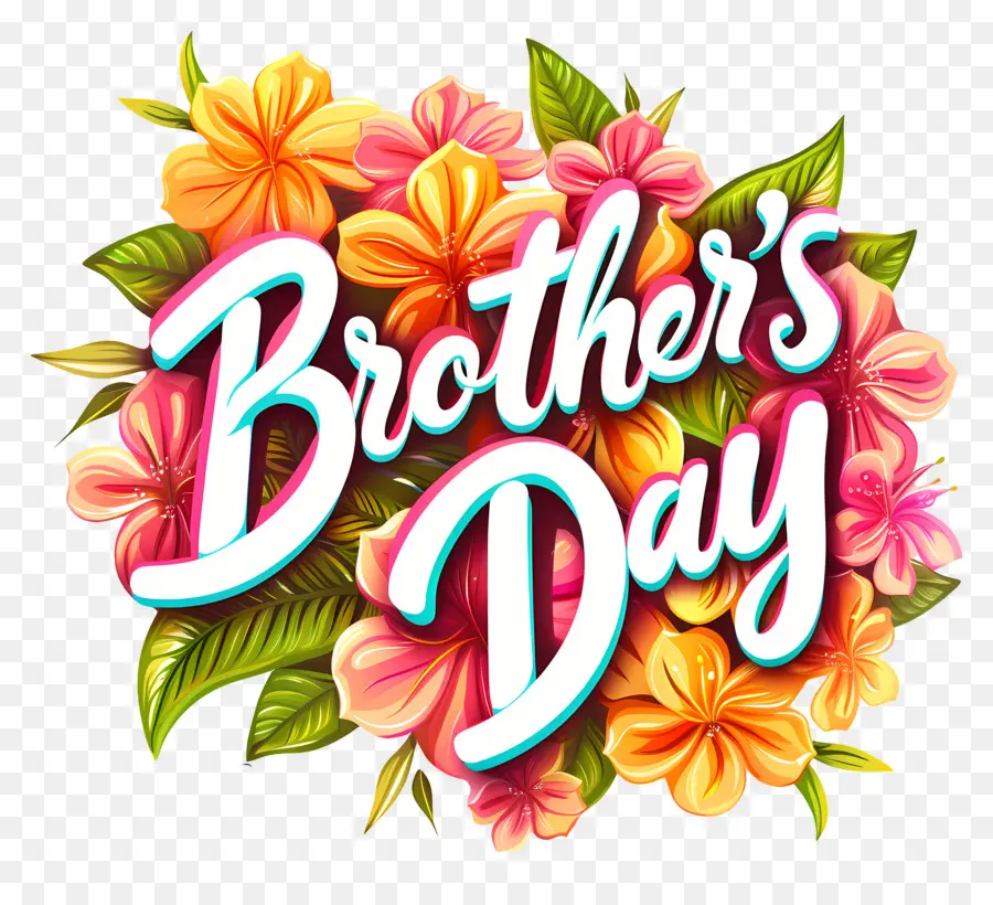 Journée Des Frères，Design Floral PNG
