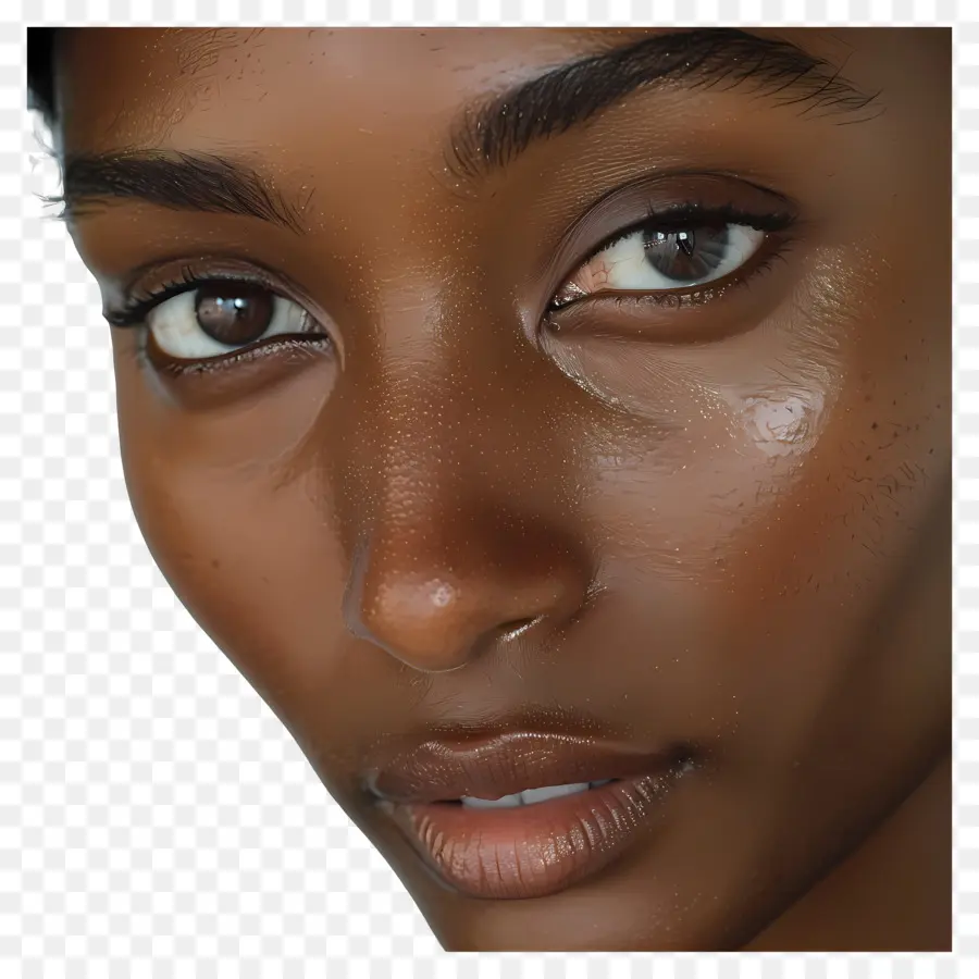 Femme Noire Face，Femme PNG