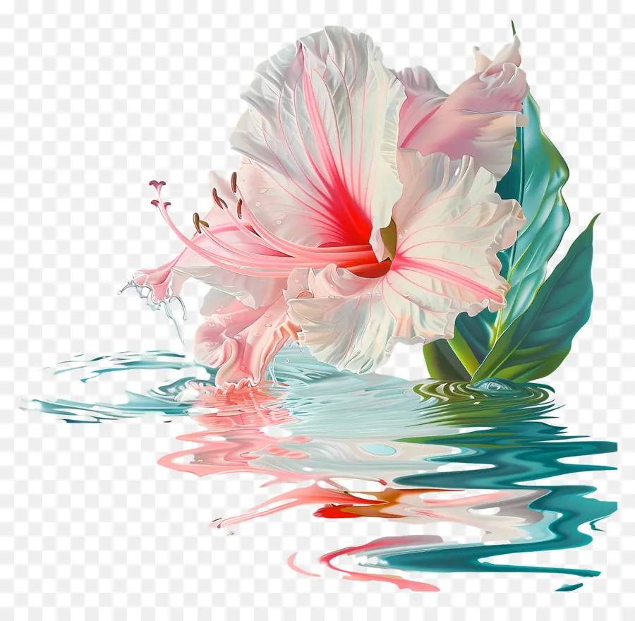 L'eau，Fleur PNG