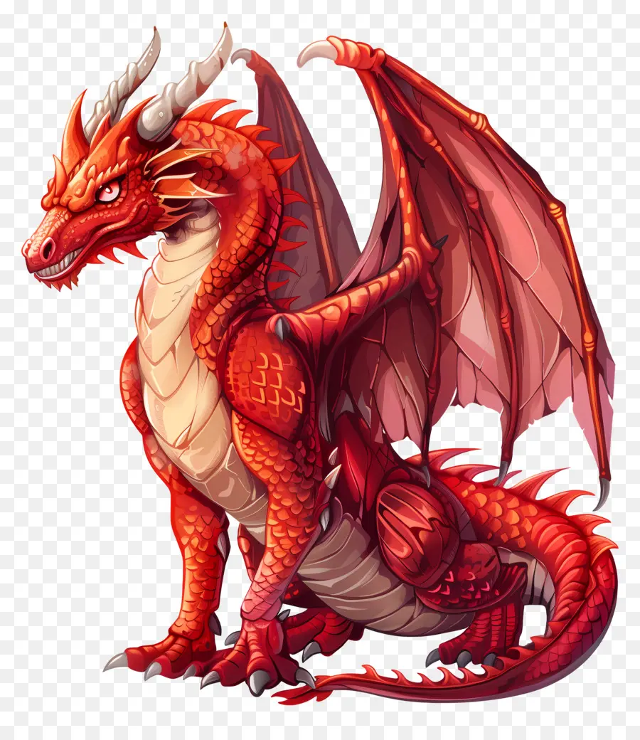 Dragon，Rouge PNG
