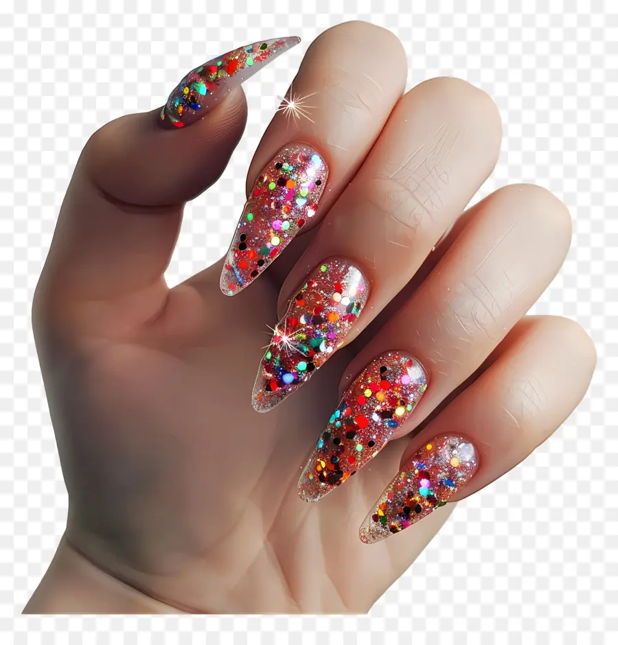 Vernis，Paillettes Ongles PNG