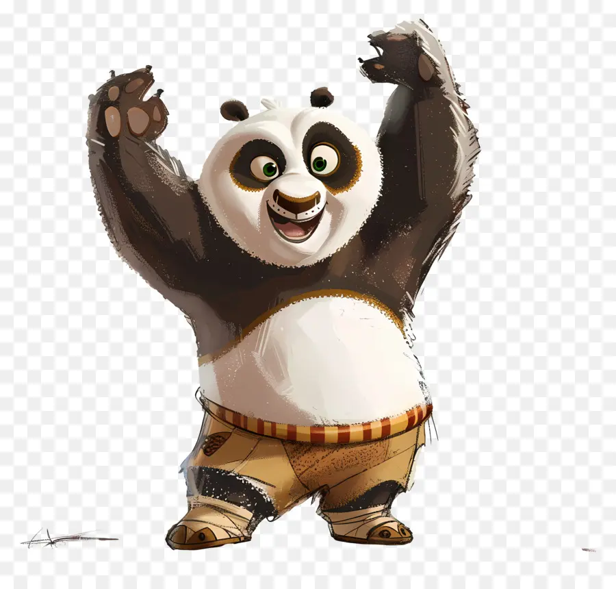 Kung Fu Panda，Panda De Bande Dessinée PNG