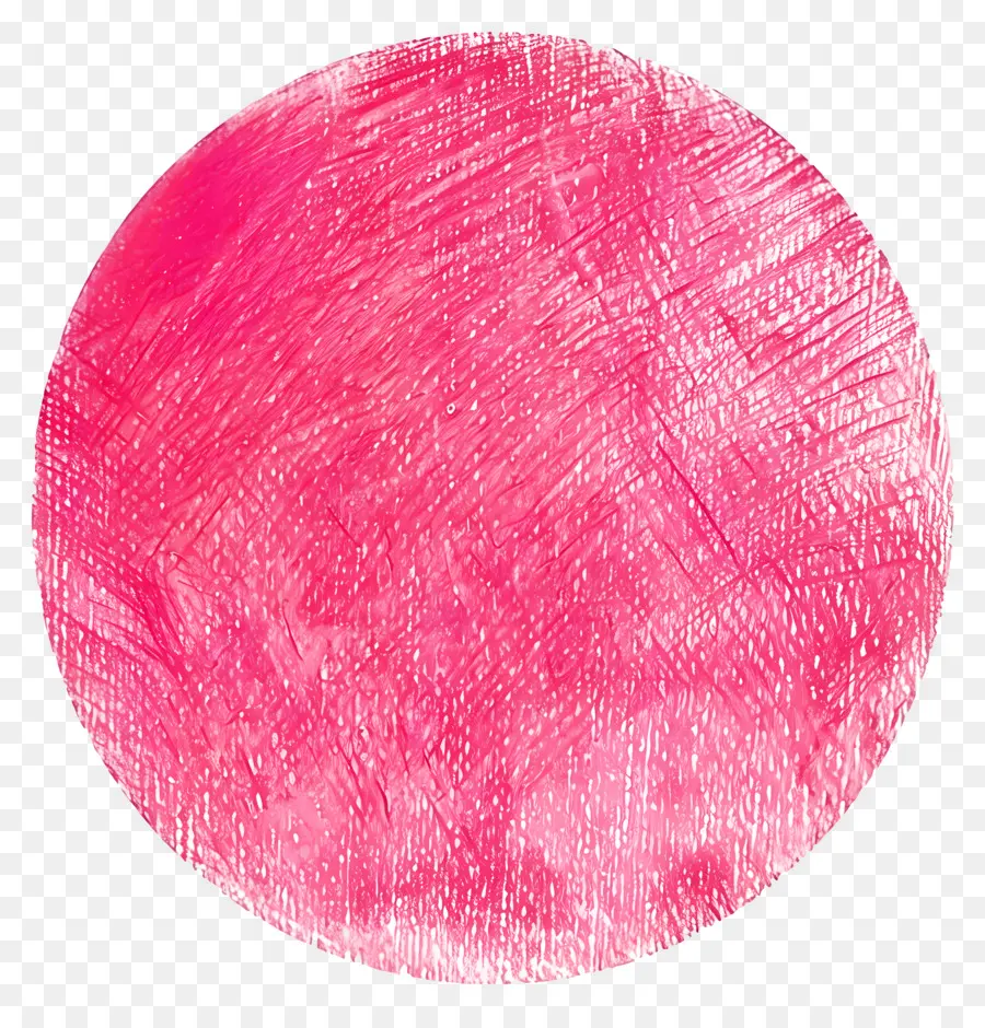 Cercle Rose，L'art Abstrait PNG
