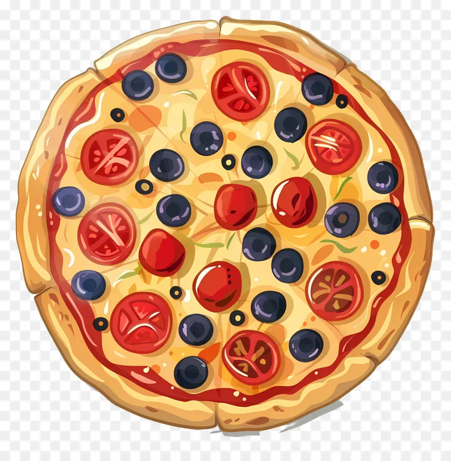 Pizza，Les Bleuets PNG