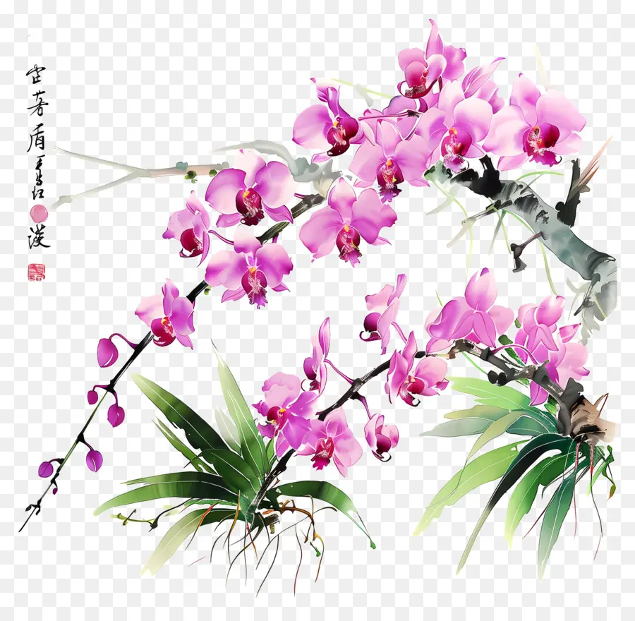 Orchidée De Sciences Agricoles De Shenzhen，Orchidée PNG