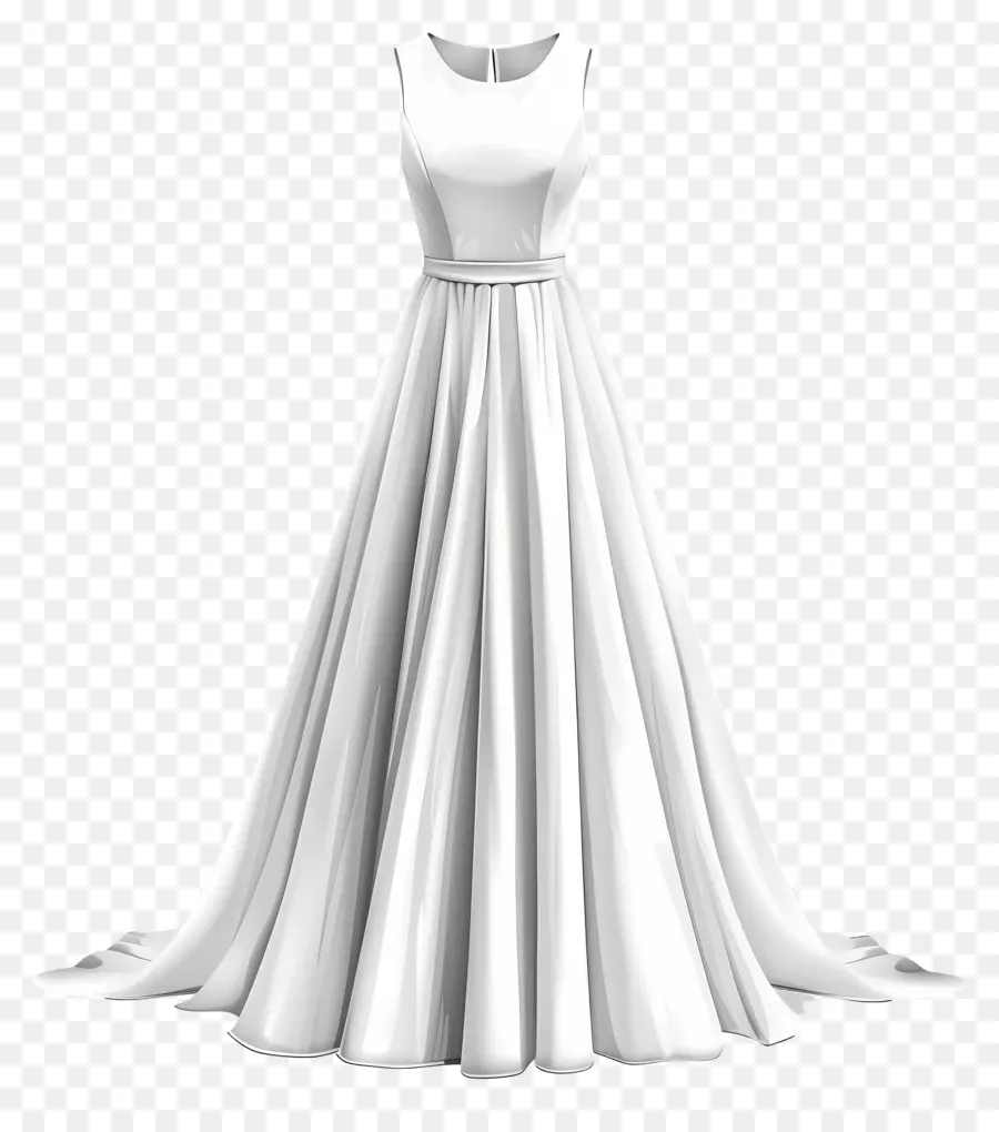 Robe De Fête De Mariage，Robe De Mariée Blanche PNG