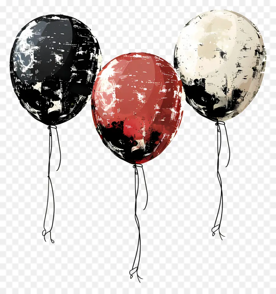 Ballons，Rouge PNG