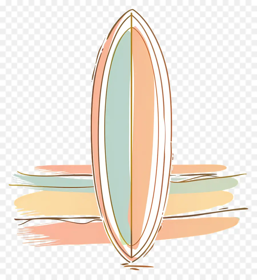 Planche De Surf，Plage PNG