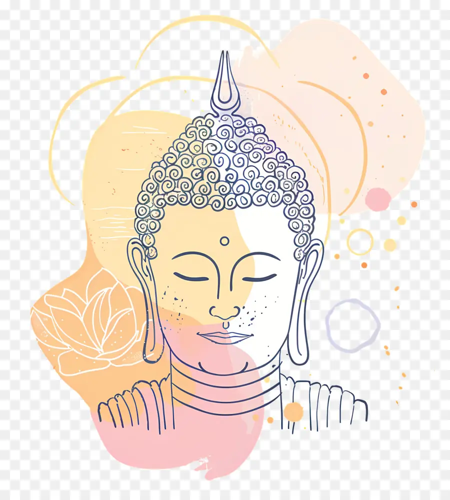 Bouddha，Profil PNG