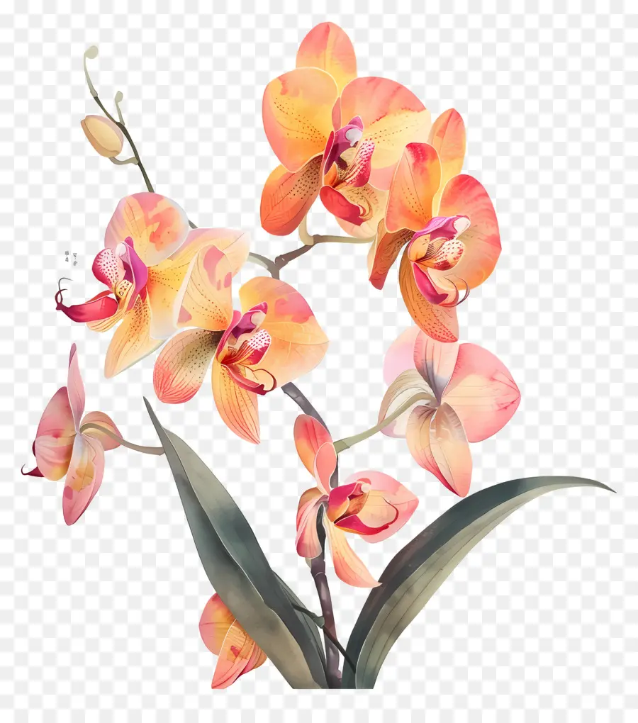 Orchidée De Shenzhen Nongke，Orchidées Roses PNG