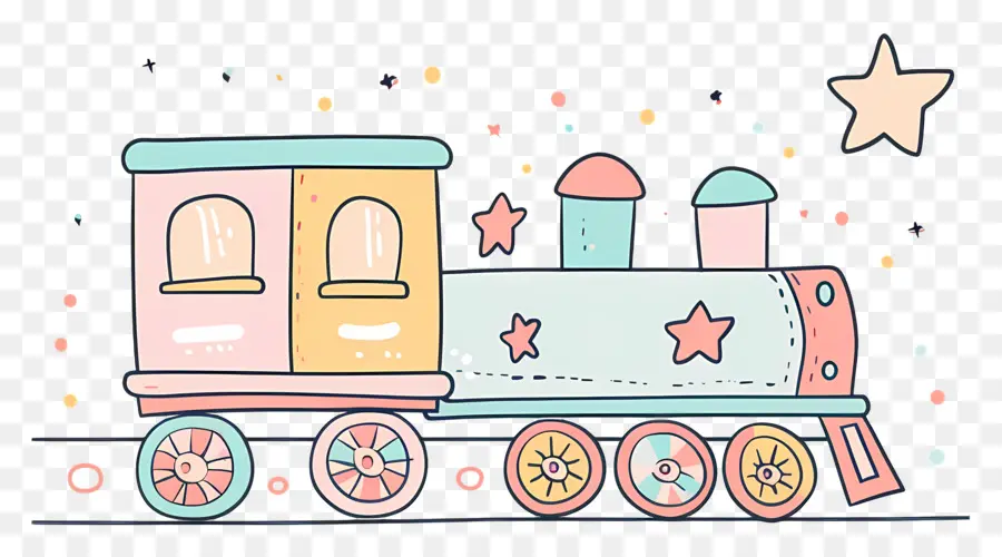 Train，Dessin Animé Train PNG