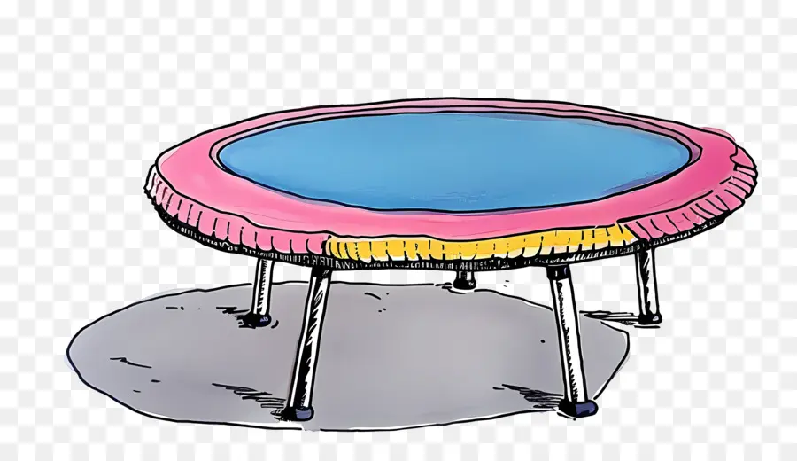 Trampoline，Table Ronde PNG
