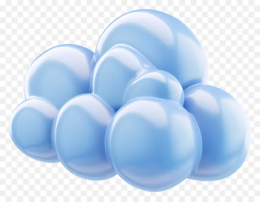 Nuage，Nuage Bleu PNG