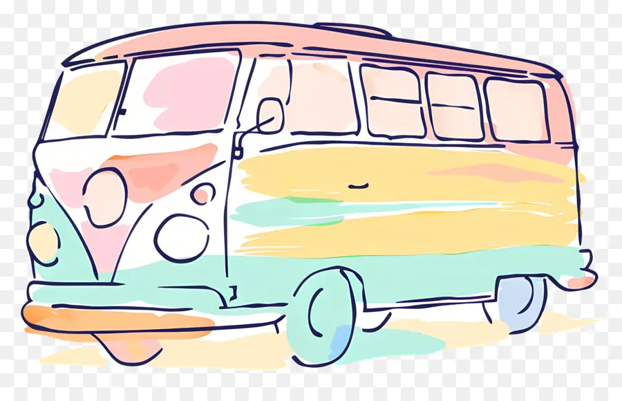 Bus，Petit Bus PNG