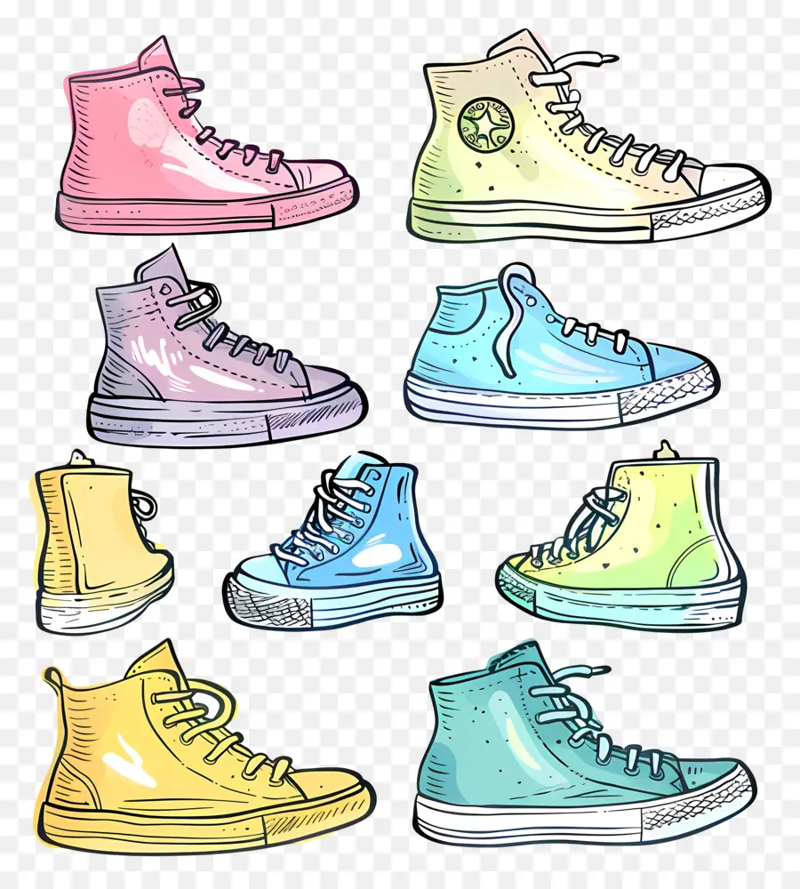 Chaussures，Coloré Chaussures PNG